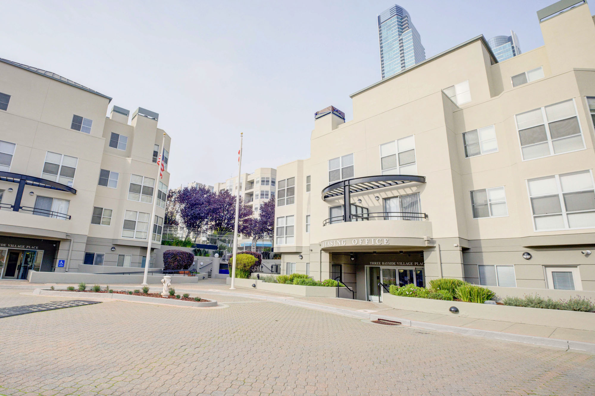 The Leasing Office in Bayside Village in San Francisco.