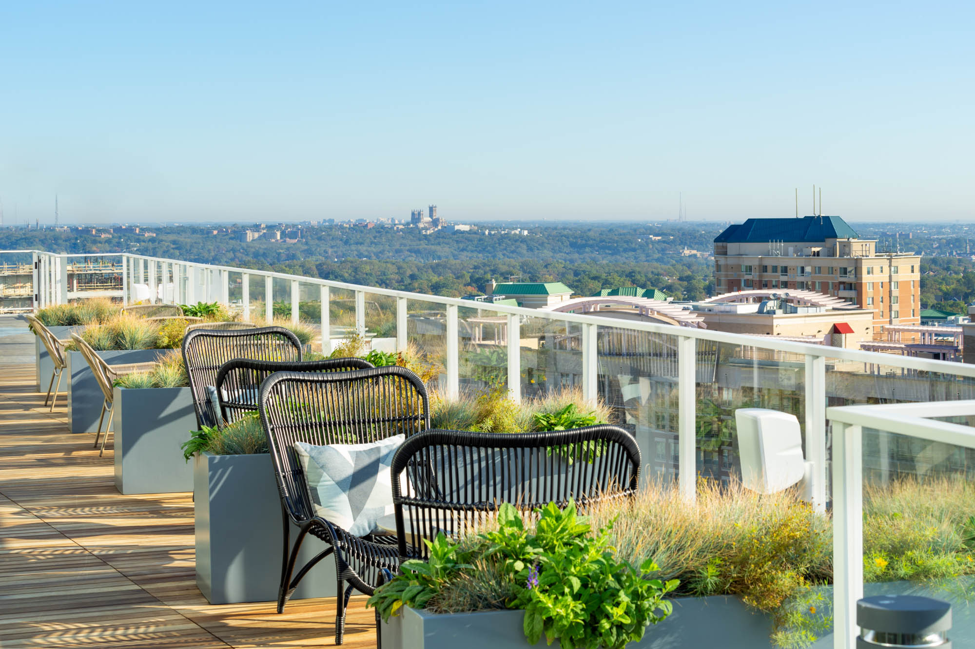 The view from Origin apartments in Northern Virginia.