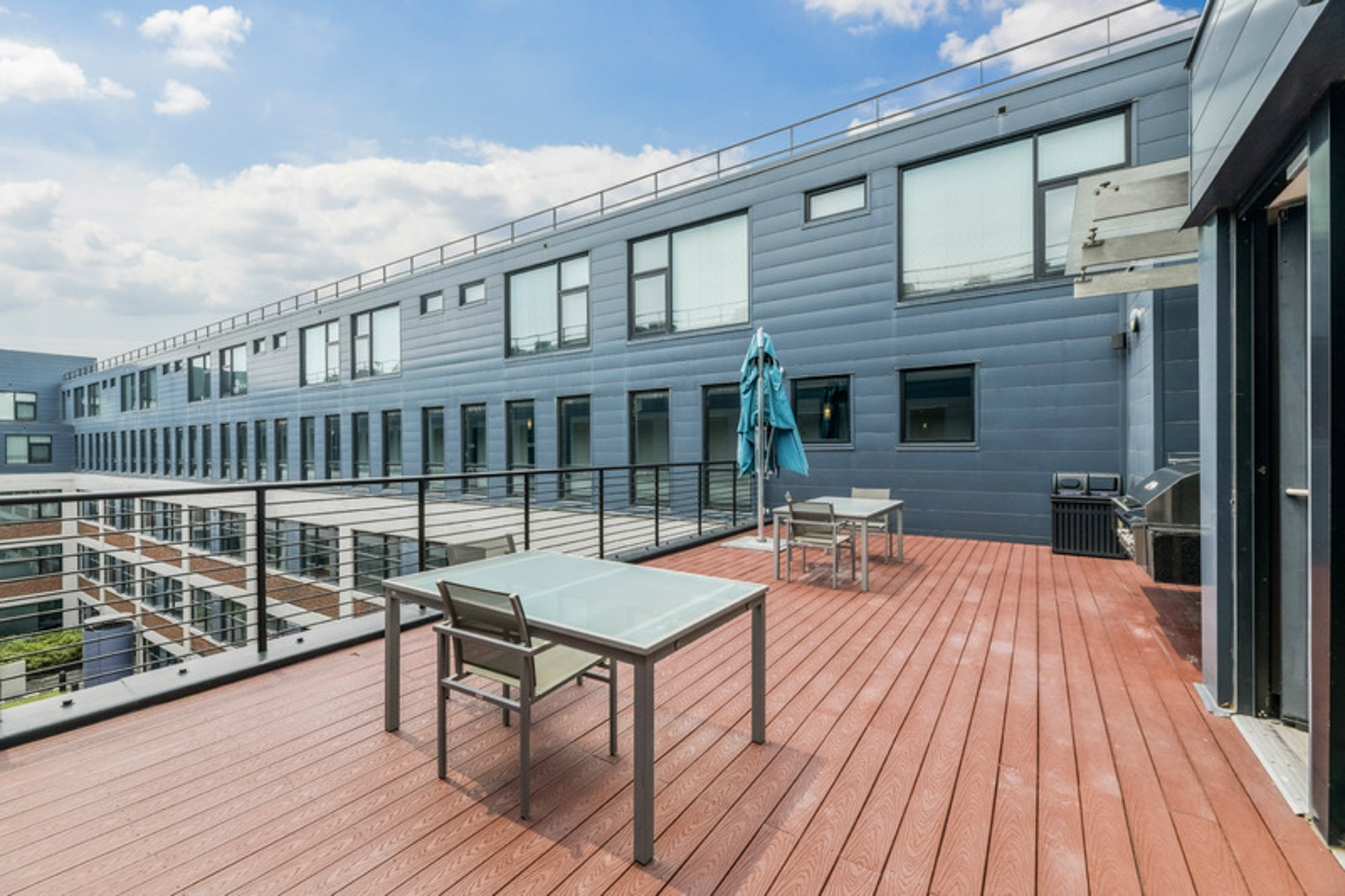 The exterior of Foundry Lofts in Washington, D.C.