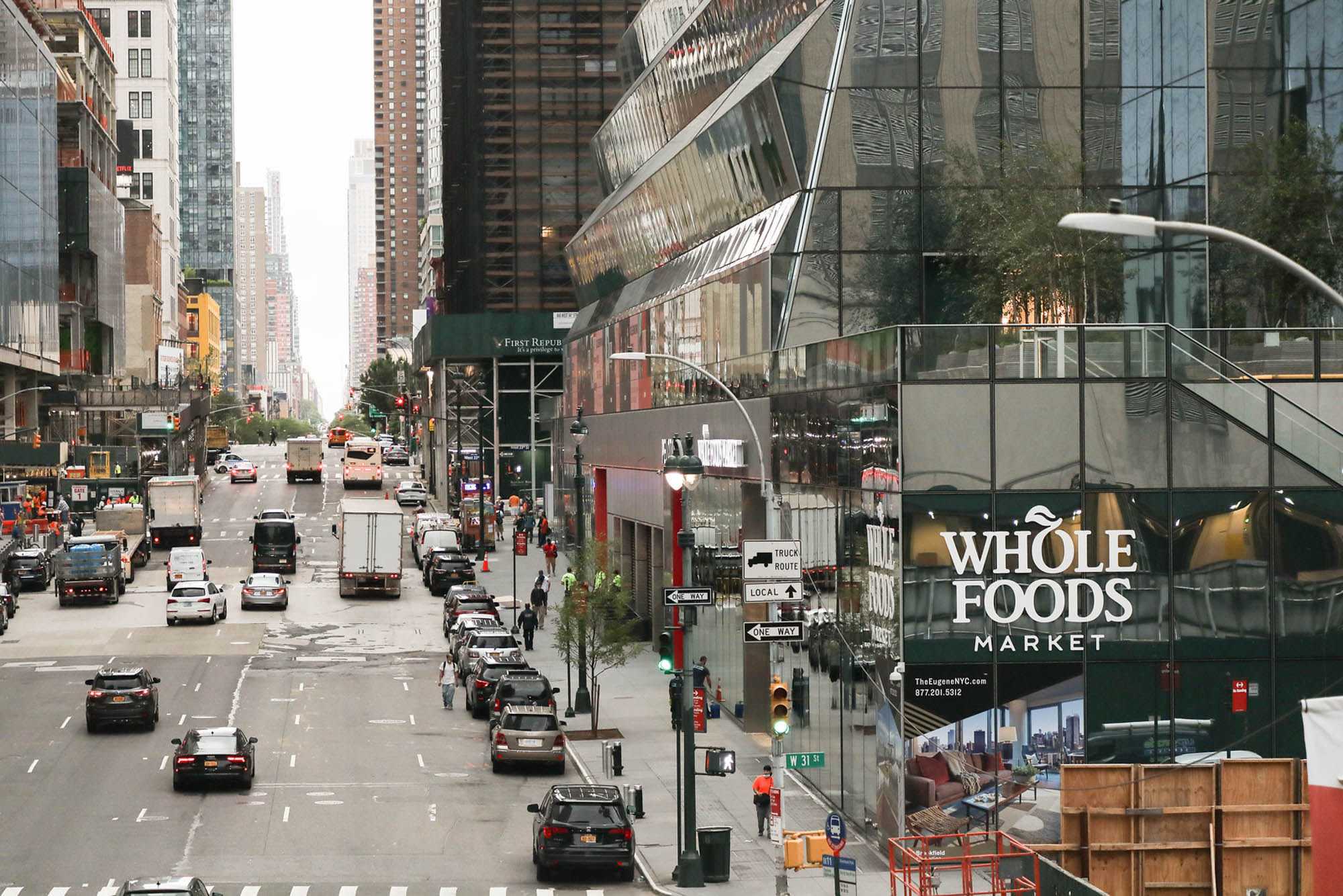 Shopping near The Olivia in Manhattan, NYC.